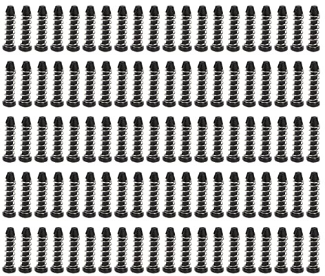 100 Stück CPU Kühler Montagestifte mit Clips und Halterungen für Kühlkörper Befestigung an PC Motherboard Kompatibel mit Standard Sockel