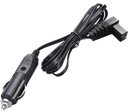 Bolwins H05CS2m Auto Kühlschrank Kabel 12V/24V DC, 2-Pin auf Zigarettenanzünder Stecker, langlebiges 2-poliges Ersatzkabel für Autokühlboxen – universell für 12V/24V Fahrzeugkühlgeräte