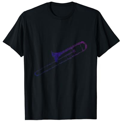 Herren Jazz Posaunist Posaune Blechbläser T-Shirt