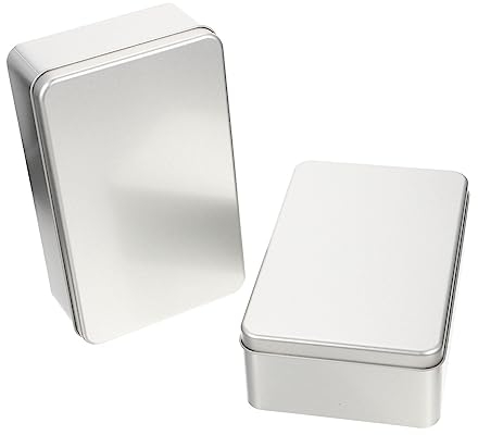 FOMIYES 2pezzi Scatola Per Torte Alta Scatole Di Latta Per Biscotti Scatole Regalo in Latta Custodie Per Dessert Contenitori Per Dessert Per Bomboniere Per Caramelle Multifunzione Per Bisc