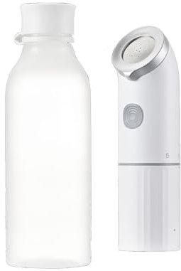 WYJRO Batterie Grande Capacité Bouteille Périnéale,Poire À Lavement Intime Anus Enfant Homme Femme,Bidet Portable pour Camping Soins Post Partum,Blanc,350ML