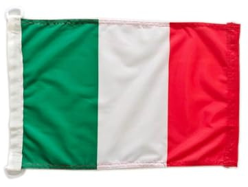 Drapeau bateau Italie, drapeau maritime Italie