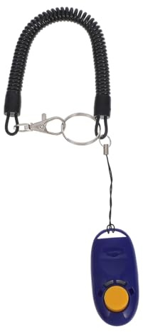 Homoyoyo Hundetrainer Clicker aus Langlebigem Abs mit Mehreren Tonoptionen Handlich und Tragbar Akustisches Trainingshilfsmittel für Hunde Welpen Katzen und Pferde Effektives