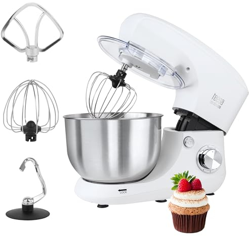 Teesa TSA3545-W EASY COOK SINGLE WHITE - Robot de cocina, color blanco