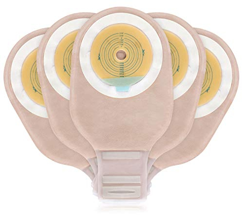 OUCHAN Ostomiebeutel mit Haken und Schlaufe, 30,5 cm, zugeschnitten, FDA-genehmigt, 1 Stück