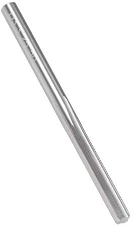sourcing map 3.3mm Mandril Escariador, Tungsteno Carburo Torno Máquina Escariador H7 4 Rectas Flautas, Redondo Mango Molienda Corte Herramienta, para Acero Inoxidable Aleación Cobre Metal