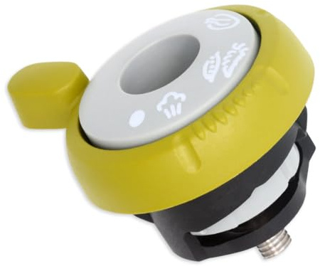 Anakel Home Spare Pressure Regulator Valve SS-981368 Compatible with Tefal Secure 5 Neo Express Pressure Cooker, with Bowl and Chimney included, Lime Green and Gray