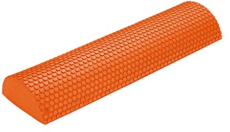 Oshhni Rodillo de Espuma EVA Medio cilíndrico para Entrenamiento de Fuerza