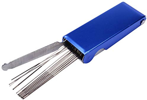 Koawensa Herramientas de limpieza de puntas de soplete 13 en 1, kit de agujas de corte de boquilla de soldadura de acero inoxidable para soldadura y corte (paquete de 1)