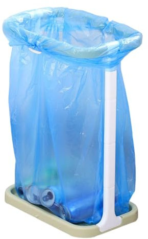 Sghtil Klapper, supporto per sacco della spazzatura da campeggio, telaio regolabile, per della spazzatura di medie dimensioni, portatile, multifunzione, per bambole, vestiti