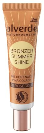 alverde NATURKOSMETIK Bronzer Summer Shine 20 Gold Rose 15 ml