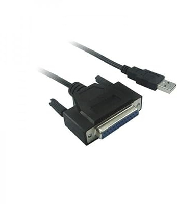 Watio Wave Adaptador - convierte USB a puerto paralelo, ideal para conectar dispositivos antiguos. Compatible con múltiples sistemas. *
