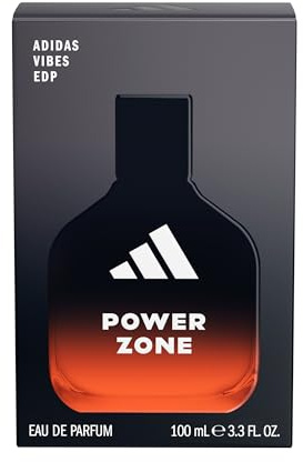 Adidas Vibes | Power Force Eau de Parfum | Fragancias Unisex | Notas de Oud y Néctar de Ciruela | Larga Duración | Fragancia Deportiva | 100 ml