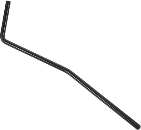 Tremolohebel für E-gitarre 5mm Direkteinführung aus Metall Schwarz | Ersatzteil für Tremolosystem, Robust und Langlebig, Passend für Profis und Anfänger