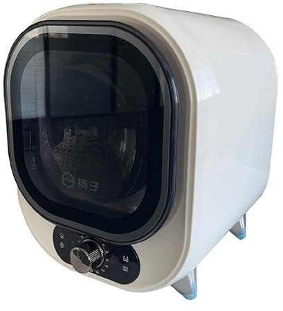 Secadora portátil, secadora compacta de 5 kg de capacidad, secado por centrifugado de 0,8 kg, diseño de eficiencia energética para espacios pequeños