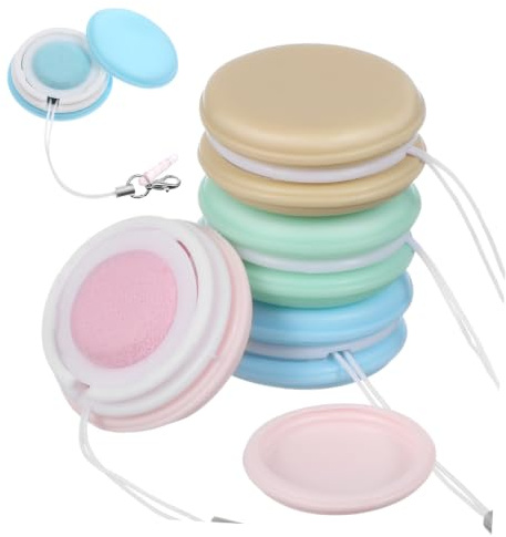 Didiseaon Mobile Phone Screen Cleaners with Lanyard and Buckle 4pcs Silicone and Pp Material Removes Smudges and Oil and Random Color for Computer Screens and Camera Lenses Suitable for Decoration