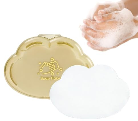 Générique Feuilles de Savon de - 50 PCS Savon pour Les Mains en Flocons