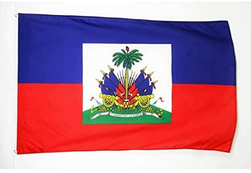 BANDIERA HAITI 150x90cm - GRAN BANDIERA HAITIANA 90 x 150 cm Poliestere leggero - Bandiere - AZ FLAG