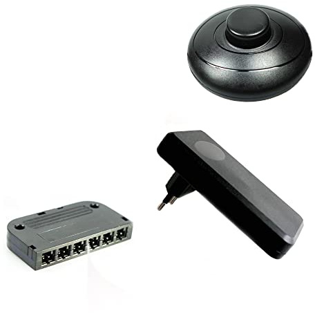 15W 12V NETZTEIL +6FACH VERTEILER Trafo Netzadapter Steckernetzteil Driver LED