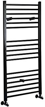 Hudson Reed Nox - Scaldasalviette 1200mm x 500mm Nero Opaco