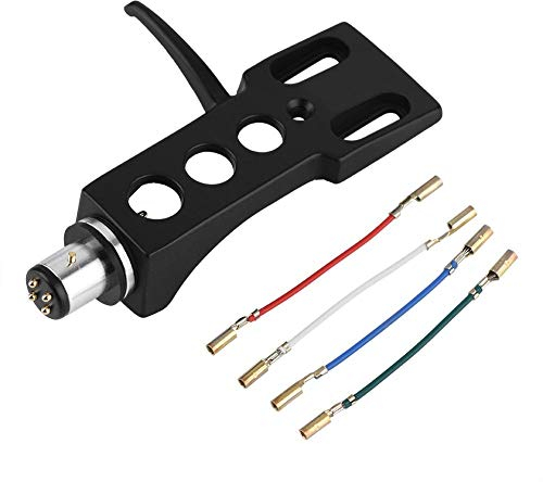 Socobeta Platine Tourne-Disque Universel LP Cartouche Tourne-Disque Phono Remplacement du Porte-Cellule avec Fils de Plomb