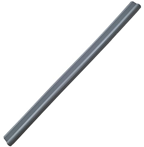 Libaro XXL Duschabzieher FARINI Edelstahl mit Silikon-Haken Duschwischer Fensterabzieher für Bad Dusche Fliesen Fenster (Ersatzlippe)