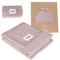 Lionelo Bamboo Blanket, Babydecke Newborn, Kuscheldecke Baby, leichte Bambusdecke, Wickelauflage, 100% Baumwolle, natürlich weich, antibakteriell, hypoallergisch, vom 1. Lebenstag an, 100x75cm (Rosa)