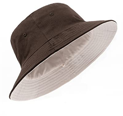 Zylioo XL Reversibel Bucket Hat Große Doppelseitig Anglerhut Beidseitig Fischerhut Sonnenhut Sommerhut Herren Eimerhut Für Kopf