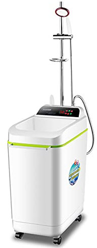 YYUINU 2000W Mobile Portable Hauffe Eau Électrique,100L Chauffe Eau Electrique Instantane Douche,écran LCD, Chauffage De Rendez-Vous De 24h, La Lumière Bleue Purification Fonction,No Faucet Type