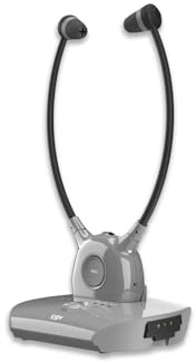 CGV | DOLFIN Saphir Casque Audio stéthoscopique Premium TV/HiFi sans Fil | Entrée jack 3.5mm et optique
