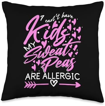 Sweet Pea Seeds for Planting Plants Live Gardener Sweet Peas Throw Pillow