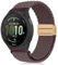 KeeFos 20mm Bracelet Compatible avec Garmin Forerunner 570 42mm/165/245/645/Approach S50/S44/Vivoactive 6/5/Venu Sq 2/2 Plus, Bracelet en Nylon avec Magnétique, Bracelets de Remplacement - Violet