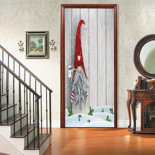 3D Türtapete Selbstklebend 88 X 200 Cm Diy Wandbild Pvc Wasserdicht Pvc Türtattoos Türposter Türaufkleber Fototapete Türfolie Für Tür,Wohnzimmer,Schlafzimmer,Küche Toilette -214412-37272