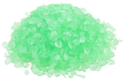 Zerodeko 2stücke Farbiger Glasstein-deko-Sand Für Mikro-Landschaft Aquariumsand Grün Glasmaterial Für Vasen Und Flaschendekoration
