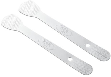 Ciieeo 2pcs Dumpling Maker Spoon Stainless Steel Kitchen Utensil for Filling Pressing for Home Restaurant