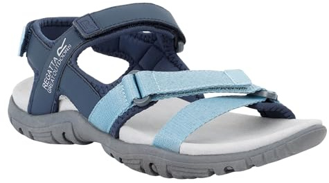 Regatta Sandales Santa Clara II pour Femme, Bleu, 8 UK