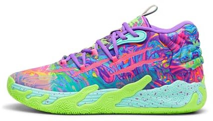 PUMA Scarpe da Pallacanestro Multicolore Uomo MB.03 Be You, Multi Colori, 42.5 EU