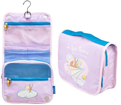 Grupo Erik | Trousse de Toilette à Suspendre Le Petit Prince | Voyage | Trousse de Toilette à Suspendre | Crochet de Voyage, Rangement Cosmétiques, Idée Cadeau