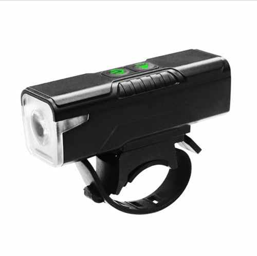 NHQZ 1 Pezzo Luci Bicicletta Led,Luce Bicicletta Anteriore,Due in Uno con Tromba, Con 3 Modalità Luce Bici,Luci Bicicletta LED Ricaricabili USB,Adatto per Ciclismo Notturno, Mountain Bike