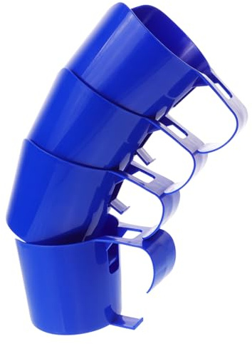 DECOMELODY 4piezas Portavasos De Piscina Antiderrames Gancho para Piscina Elevada Portavasos De Plástico Accesorios para para y Patios