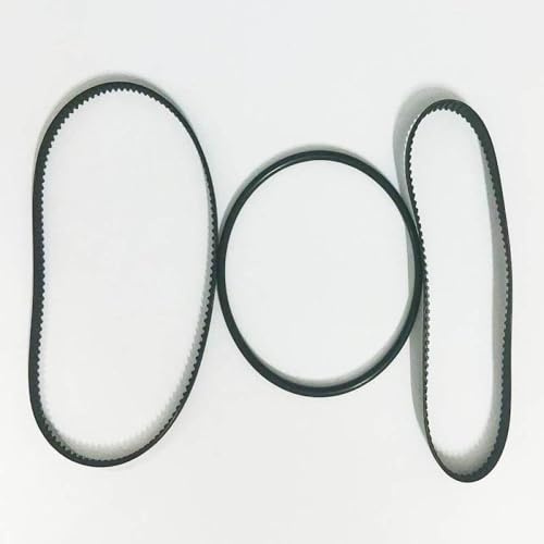 MCHkR Kompatibler Antriebsriemen Kompatibel mit ZXP3 -Barcode -Druckerersatzteil(One Set 3pcs)