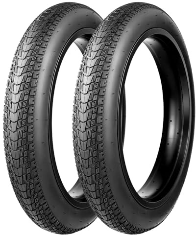 MEGHNA 20x3.0 Fahrradreifen (76-406) Premium Komfort & All-Terrain Grip Ideal für Fat Bicycle, E-Bikes, MTB