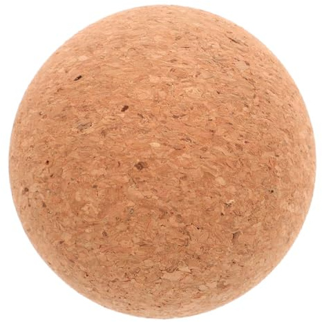 BELLIFFY Hochdichter Massageball aus Kork für Yoga und Muskelmassage Weicher Faszienball zur Tiefenentspannung und Regeneration nach Training