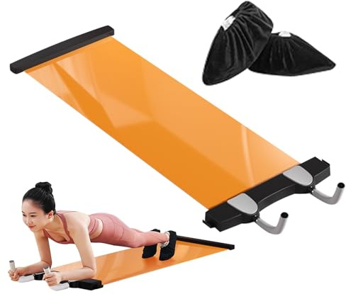 Trainings-Balance-Board – kompakte stoßdämpfende Matte, 140 x 50 cm, Kern-Bauchtrainer für Skaten, Gleichgewichts- und Kraftübungen, ideal für Anfänger, Familie, Freunde, Fitnessstudio