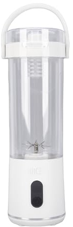 Greensen Frullatore Portatile, 300ML 50W LCD Ricaricabile Mini Centrifuga con 12 Lame Seghettate e Pulizia Automatica, per Palestra Casa Ufficio Viaggi Sport Esterni