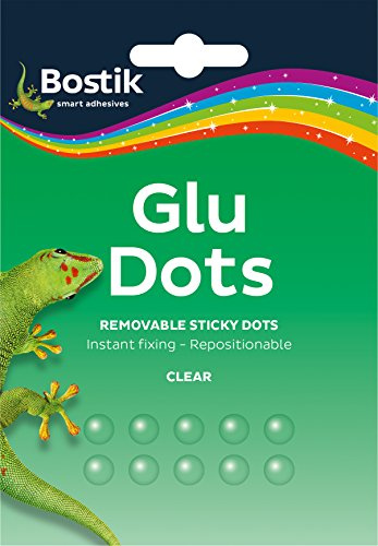 3X Bostik Sticky Glue Dots Removable