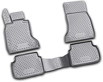 Element Gummimatten Passgenaue Fußmatten fur BMW 7er Limousine 2007-2015 4tlg