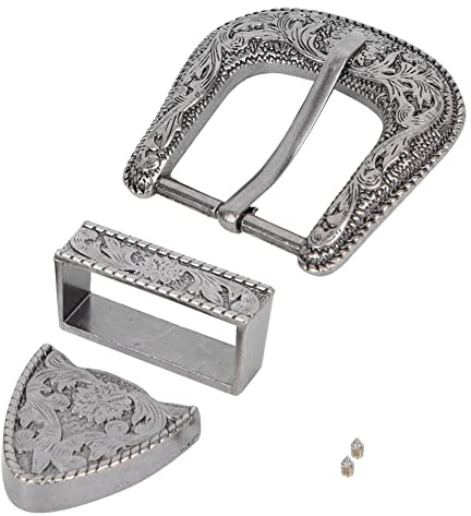 Fibbia per Cintura Vintage, Design Occidentale, Decorazione Artigianale per Cintura da Cowboy, 25mm