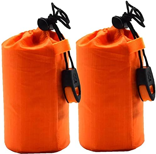 Onsinic 2 Packungsschlafsack Leichtes Überleben Schlafsäcke Thermal Bivy Sack Tragbare Notfalldecke Für Camping, Wandern, Outdoor