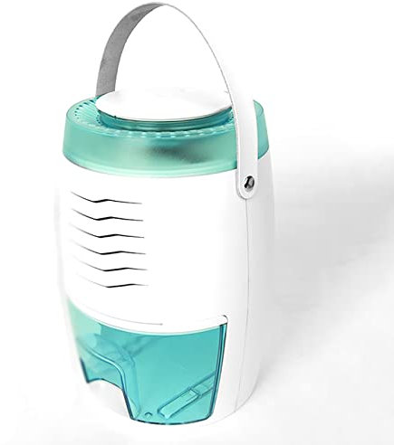 wiedao Deshumidificadores para el hogar, deshumidificadores pequeños y silenciosos portátiles de 1200 ml con asa, purificador de Aire para sótano, Dormitorio, baño, Garaje, RV, Armario, Caravana